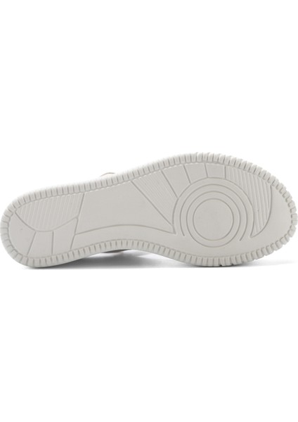 325571.Z 5fx Bej Kadın Dolgu Topuk Sandalet