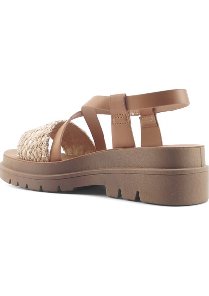 325607.Z 5fx Taba Kadın Kalın Taban Sandalet