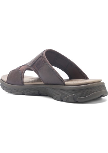 408044.M5FX Kahverengi Erkek Terlik