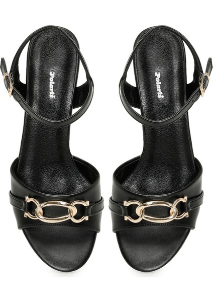 323099.Z 5fx Siyah Kadın Topuklu Sandalet