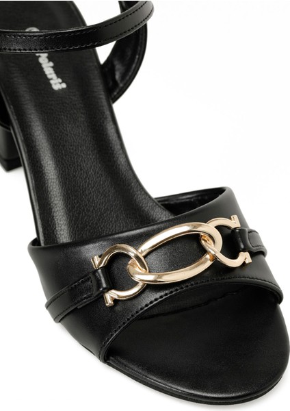 323099.Z 5fx Siyah Kadın Topuklu Sandalet