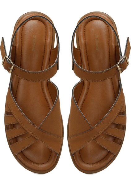 325052.Z 5fx Taba Kadın Düz Sandalet