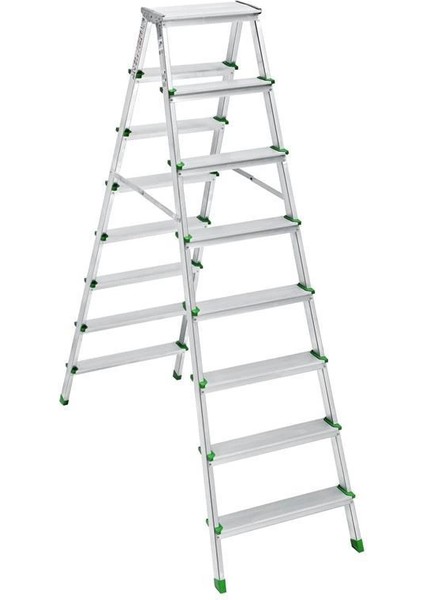 Bfs Sm Saraylı 8+8 Çift Taraflı Alüminyum Merdiven