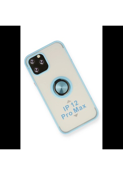 iPhone 12 Pro Max Kılıf Montreal Yüzüklü Silikon Kapak modelleri
