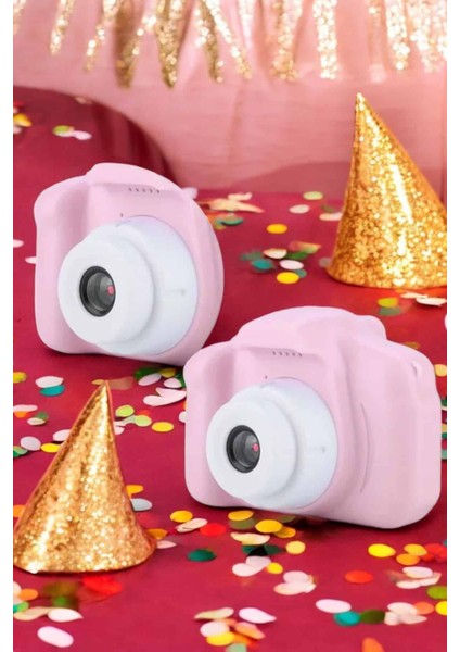 Allzey Çocuklara Özel Dijital Fotoğraf Makinesi Mini 1080P Hd Kaliteli fiyatları