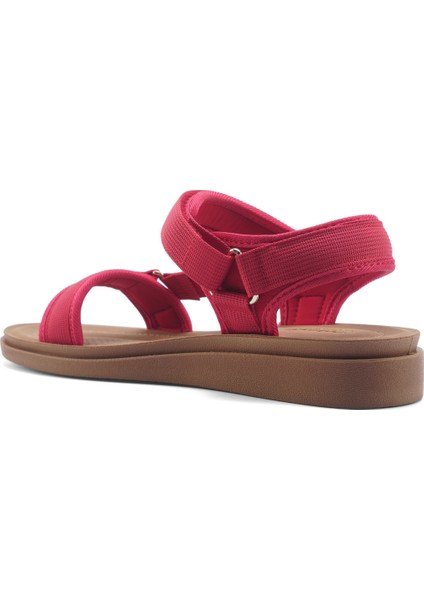 166924.Z5FX Kırmızı Kadın Comfort Sandalet