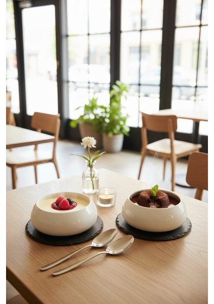 2’li Set Porselen Çorba, Tatlı ve Meze Kasesi 14X6 cm fırsatları