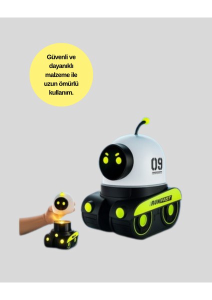 Allzey Robot Tasarımlı Bluetooth Hoparlörlü Yıldızlı Gökyüzü Projektör fırsatları