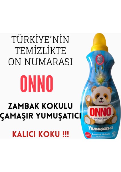 Zambak Kokulu Çamaşır Yumuşatıcı 4 Adet x 60 Yıkama fiyatları
