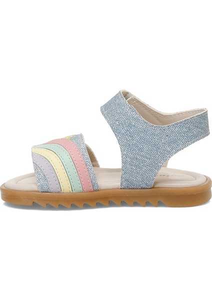 SUUP.B5FX Mavi Kız Çocuk Sandalet
