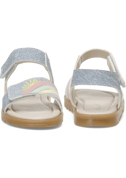 SUUP.B5FX Mavi Kız Çocuk Sandalet
