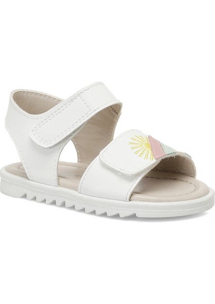 SUUP.B5FX Beyaz Kız Çocuk Sandalet