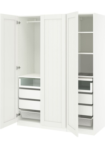 Pax Gardırop, Beyaz, 150X60X201 cm