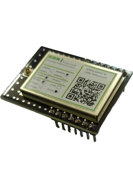 NTR08CSL4 433MHZ Rf Lora Transceiver Modülü (SX1262, Saw Filtre)