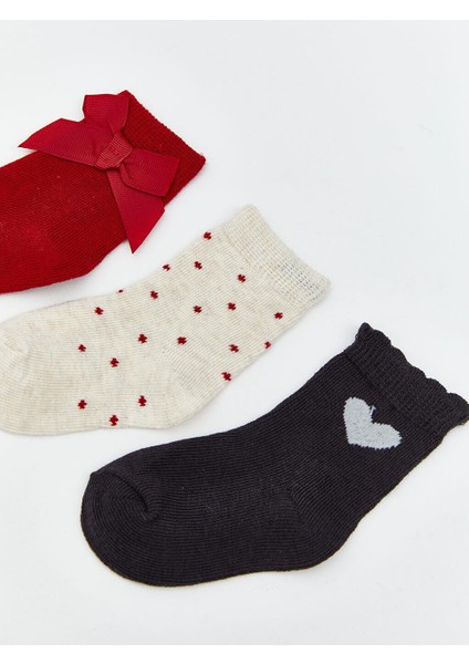 Kız Bebek Soket Çorap 3'lü (W5) fiyatları