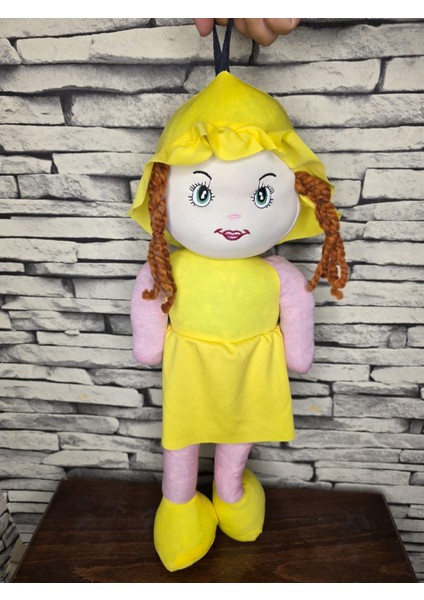 ORJIN3D Safinaz Bebek, Bez Bebek , Peluş Oyuncak Bebek 60 cm