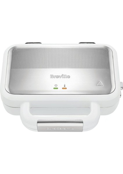 Yüksek Güçlü Beyaz Tost Makinesi, 850W, Pratik ve Şık Tasarım