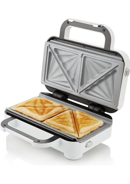 Yüksek Güçlü Beyaz Tost Makinesi, 850W, Pratik ve Şık Tasarım fiyatları