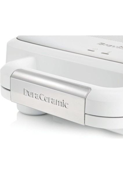 Yüksek Güçlü Beyaz Tost Makinesi, 850W, Pratik ve Şık Tasarım fırsatları