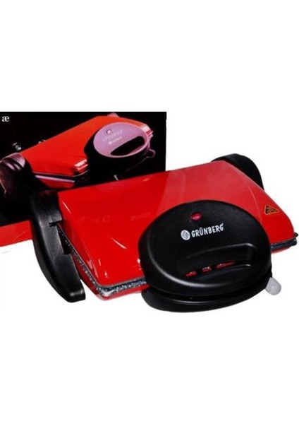 Kırmızı Tost Makinesi, Pratik ve Şık Tasarım