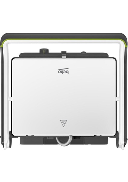 Şık Beyaz Floral Tost Makinesi, Pratik ve Kullanışlı Mutfak Cihazı