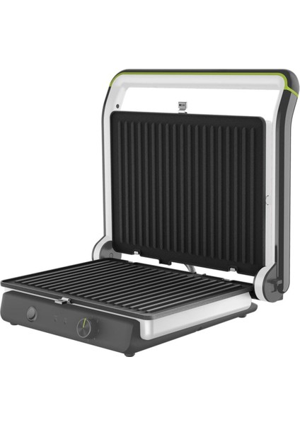 Şık Beyaz Floral Tost Makinesi, Pratik ve Kullanışlı Mutfak Cihazı