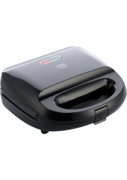 3'ü 1 Arada Siyah Tost Makinesi, Şık ve Kullanışlı Tasarım