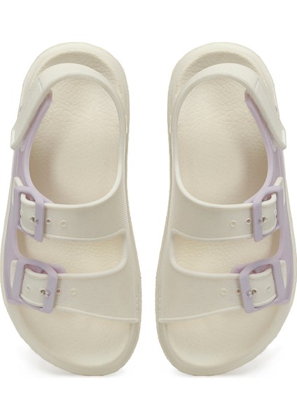 VERA.F5FX Bej Kız Çocuk Sandalet