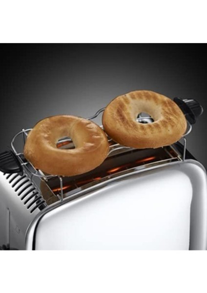 Gümüş Renkli Çift Kişilik Tost Makinesi 23310-56 fırsatları