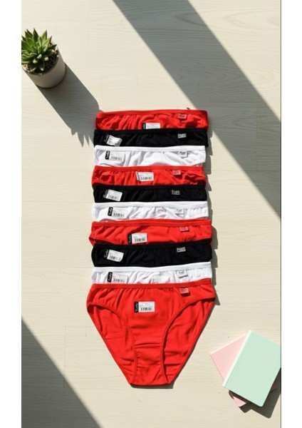 Kadın 10’lu Kilot Elastan Bikini