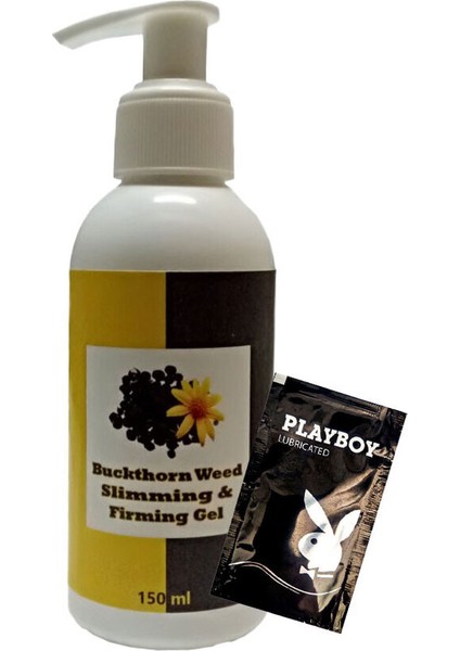 Buck Thorn Weed Slimming Bacak Bel Bakım Masaj Kremi 150 ml + 1 Adet Jel ile