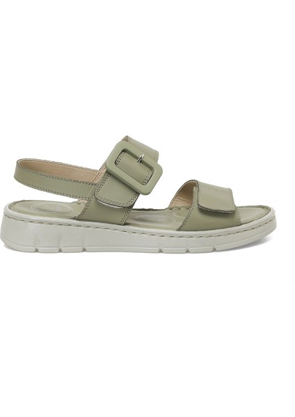 166245.Z5FX Yeşil Kadın Comfort Sandalet