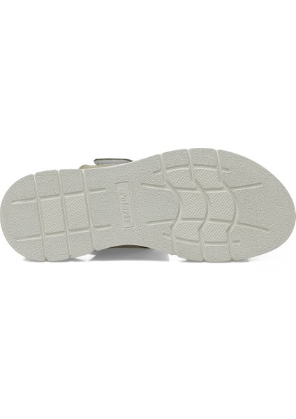 166245.Z5FX Yeşil Kadın Comfort Sandalet