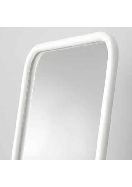 Ayaklı Boy Aynası, Beyaz, 48X160 cm fırsatları
