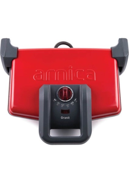 Kırmızı Granit Izgara ve Tost Makinesi, Şık ve Kullanışlı Tasarım fırsatları