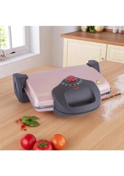 Pembe Granit Tost Makinesi, Şık ve Dayanıklı Tasarım