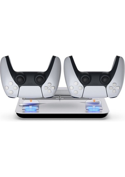 Playstation 5 Multifunctional Konsol Soğutma Standı ve Oyun Kolu Şarj ISTASYONU-TP5-05102