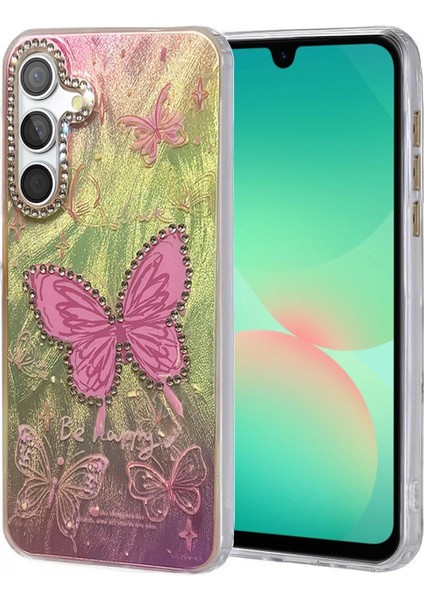 Samsung Galaxy A26 Kılıf Blade Aynalı Desenli Kapak - Desen 5