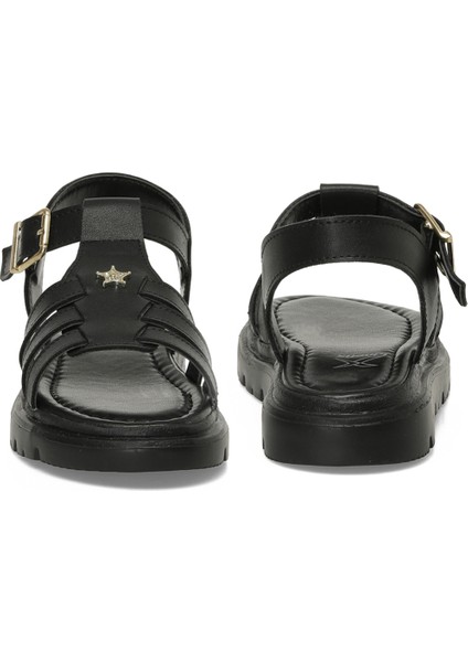 Novale F 5fx Siyah Kız Çocuk Sandalet