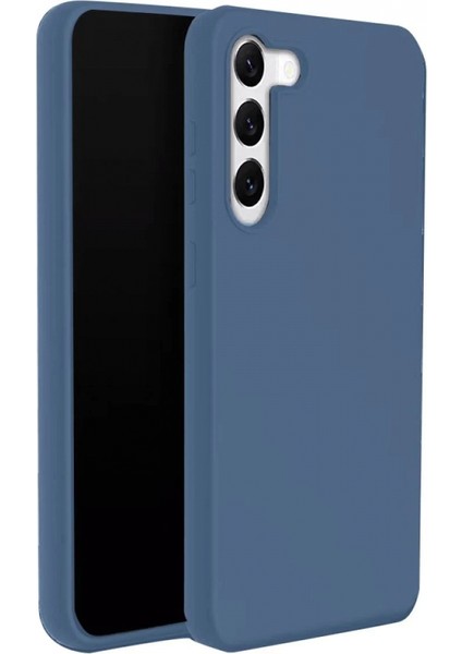 Samsung Galaxy S24 Kılıf First Silikon - Mavi