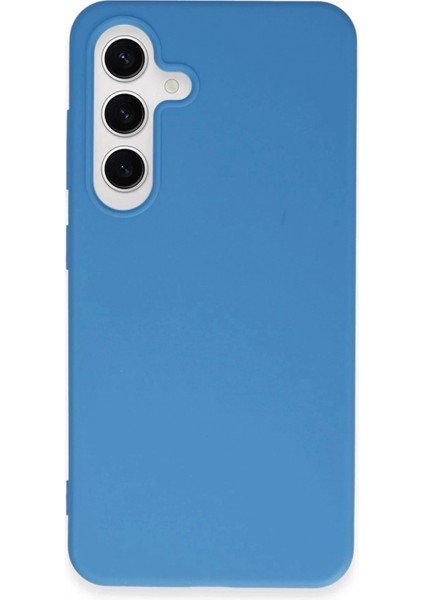 Samsung Galaxy S24 Kılıf First Silikon - Mavi modelleri