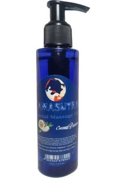 Coconut Sensual Pleasure Massage Oil | Aromatik Hindiztancevizli Masaj Yağı 125ML x 2 Adet