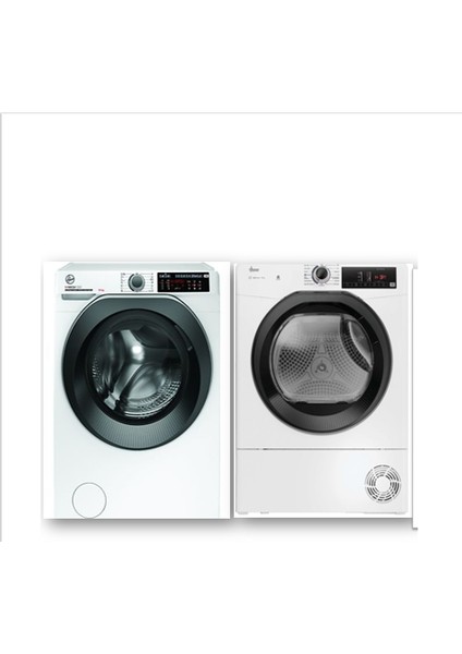 2'li Çamaşır Makinesi+Kurutma Makinesi 10 kg (Hw 210AMBS/1-HREH10A2TBE)