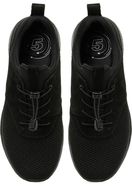 108072N.M 5fx Siyah Erkek Comfort Ayakkabı