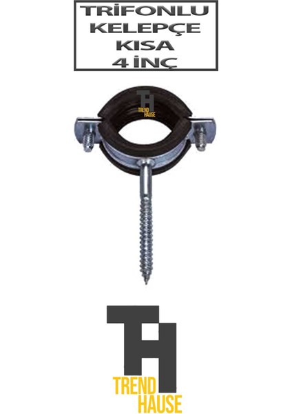 Trifonlu Kelepçe Kısa 4 Lük