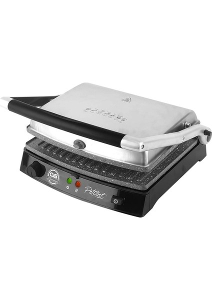 Pratik ve Şık Gri Inox Tost Makinesi, Hızlı ve Lezzetli Atıştırmalıklar Için Ideal