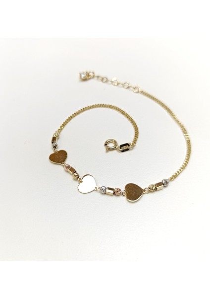 Pul Kalpli Dorika Toplu Bileklik Künye 14 Ayar Altın Hd Videolu modelleri