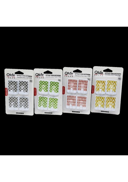 Mirage 4 Parça Kare Yapışkan Askı (4887)