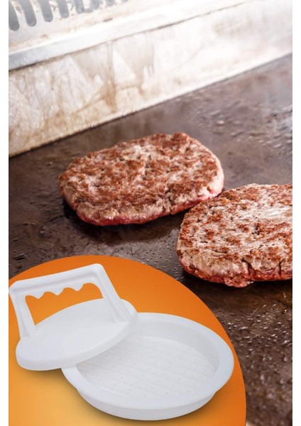 Beyaz Hamburger ve Köfte Kalıbı, Pratik ve Sağlıklı Yemekler Için Uygun indirimleri