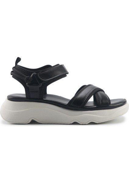 325626.Z 5fx Siyah Kadın Spor Sandalet